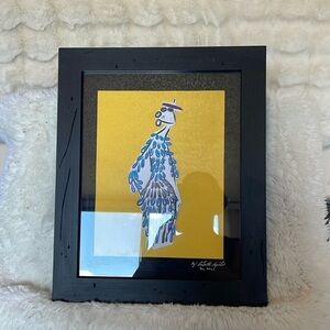 HANDCRAFTED Title : “Matisse”By Sinta Margot Handmade a paper cutout digital art